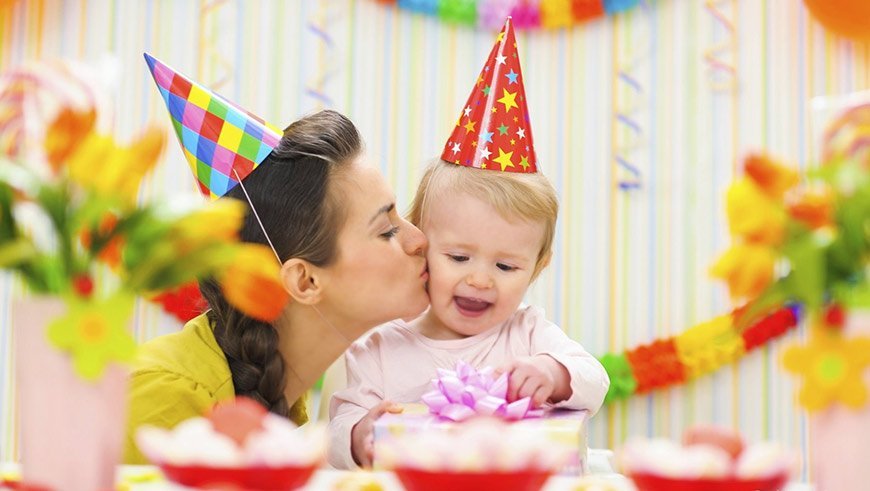 1 Yaş Erkek Bebek Doğum Günü Parti Süsleri