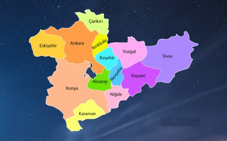 İç Anadolu Bölgesi illeri